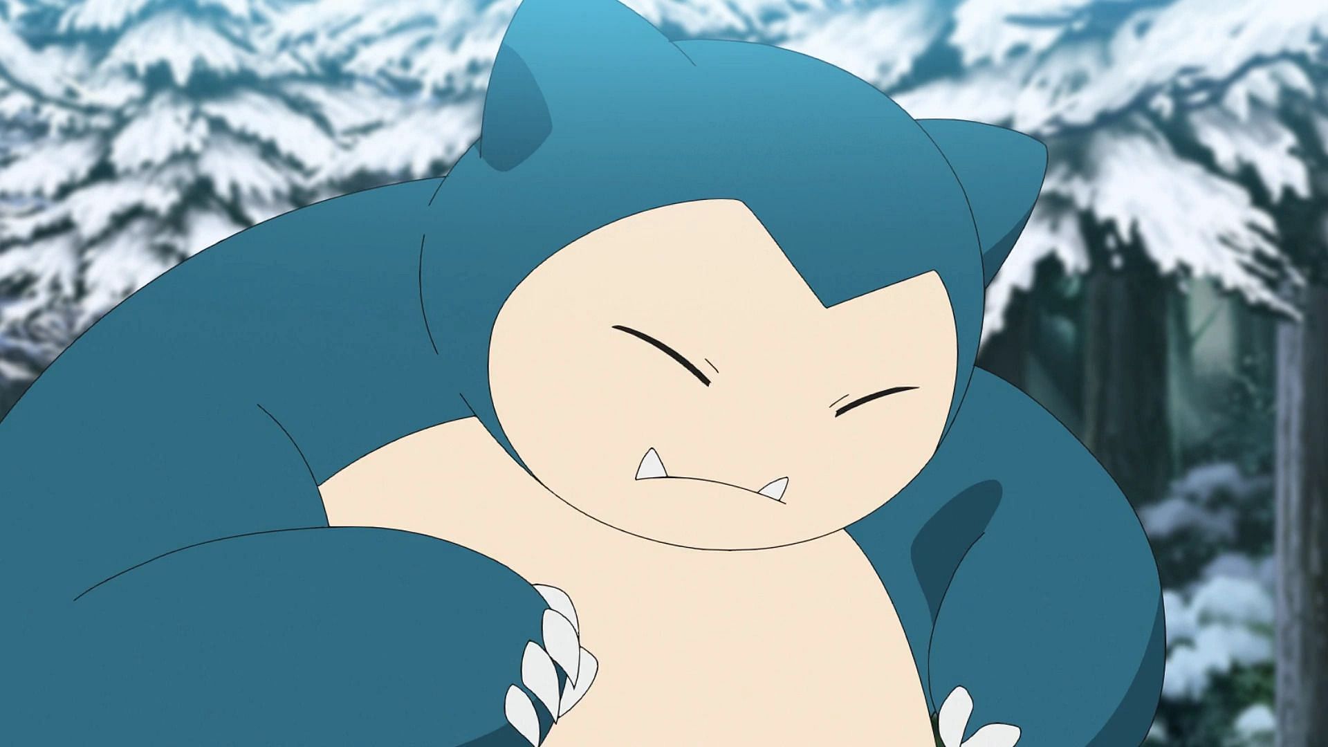 Snorlax as seen in the anime (Image via The Pokemon Company)